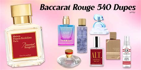 perfume that smells like baccarat rouge 540